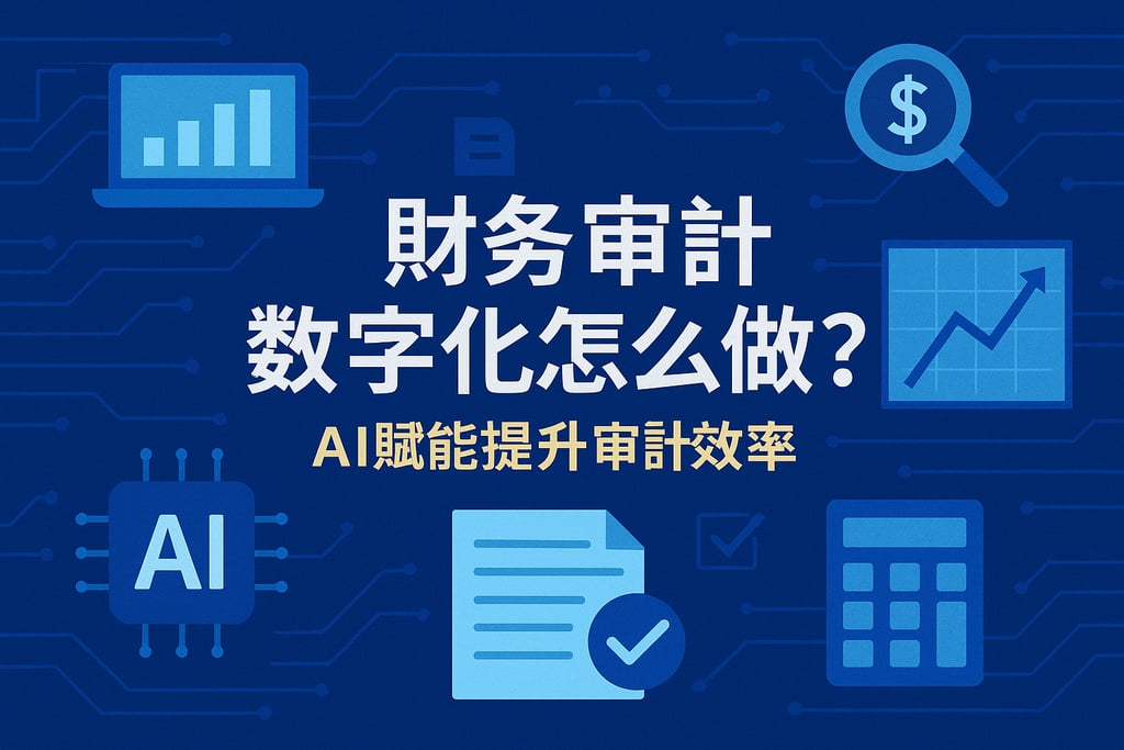 财务审计数字化怎么做？AI赋能提升审计效率