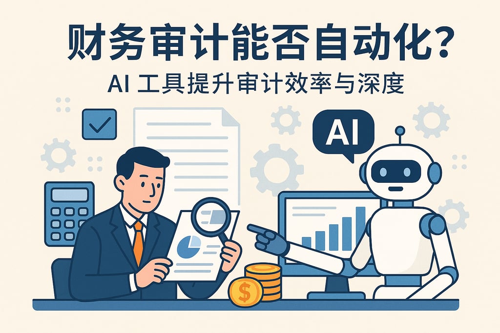 财务审计能否自动化？AI工具提升审计效率与深度