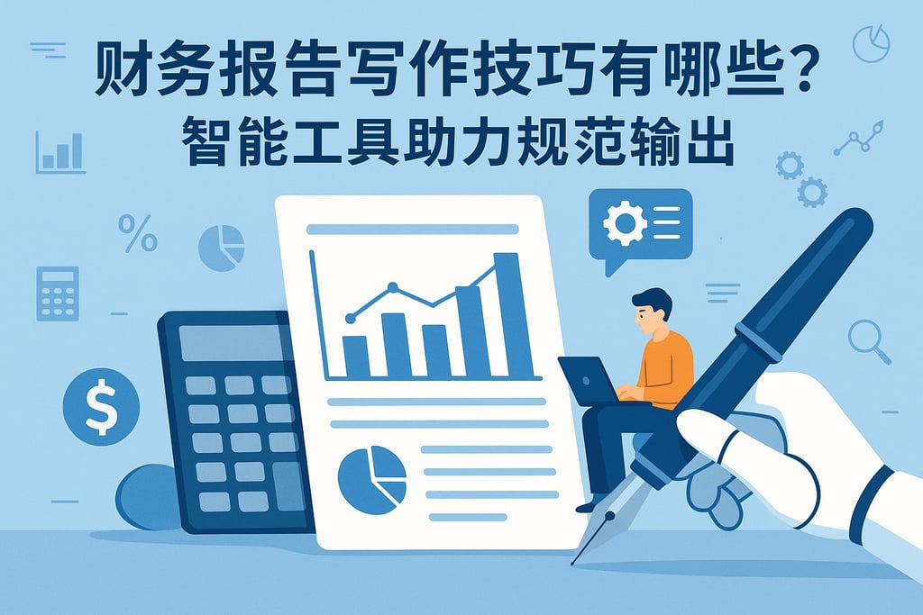 财务报告写作技巧有哪些？智能工具助力规范输出