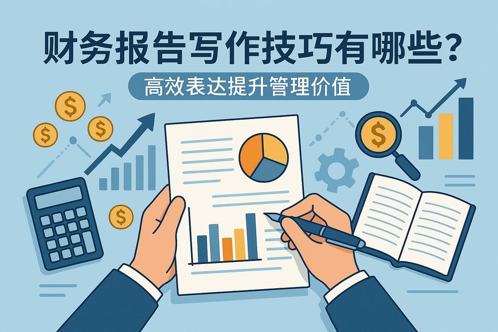 财务报告写作技巧有哪些？高效表达提升管理价值
