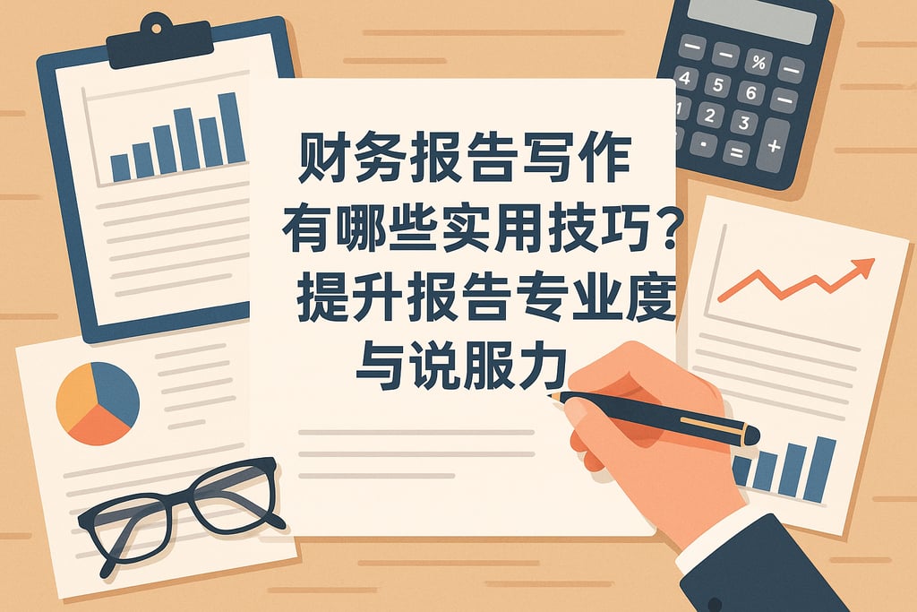 财务报告写作有哪些实用技巧？提升报告专业度与说服力