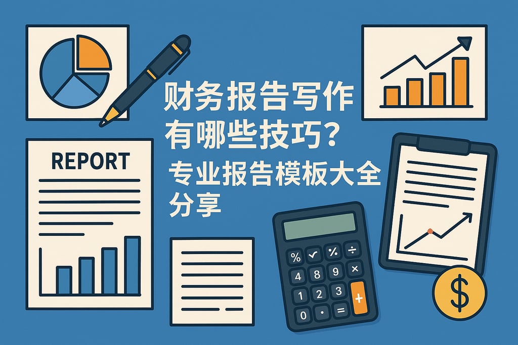 财务报告写作有哪些技巧？专业报告模板大全分享
