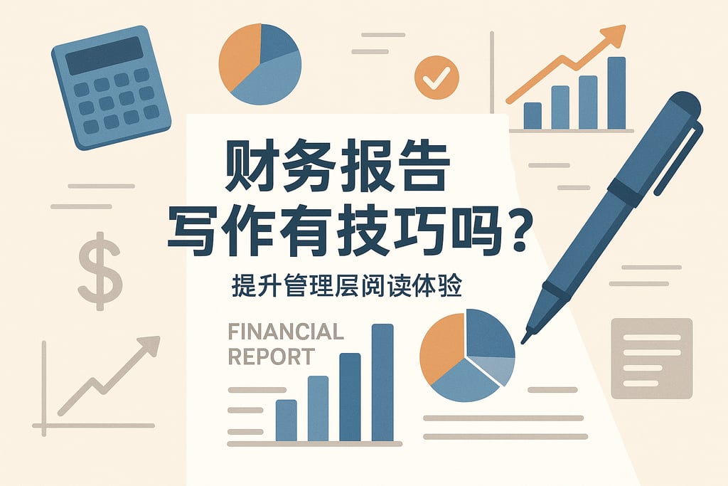 财务报告写作有技巧吗？提升管理层阅读体验