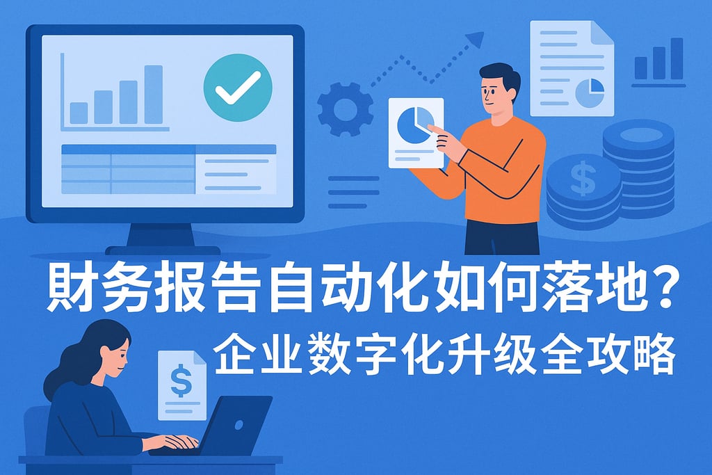 财务报告自动化如何落地？企业数字化升级全攻略