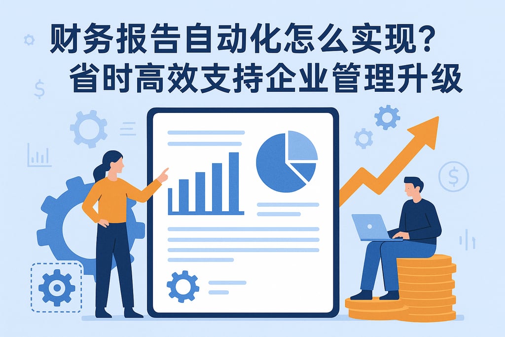 财务报告自动化怎么实现？省时高效支持企业管理升级