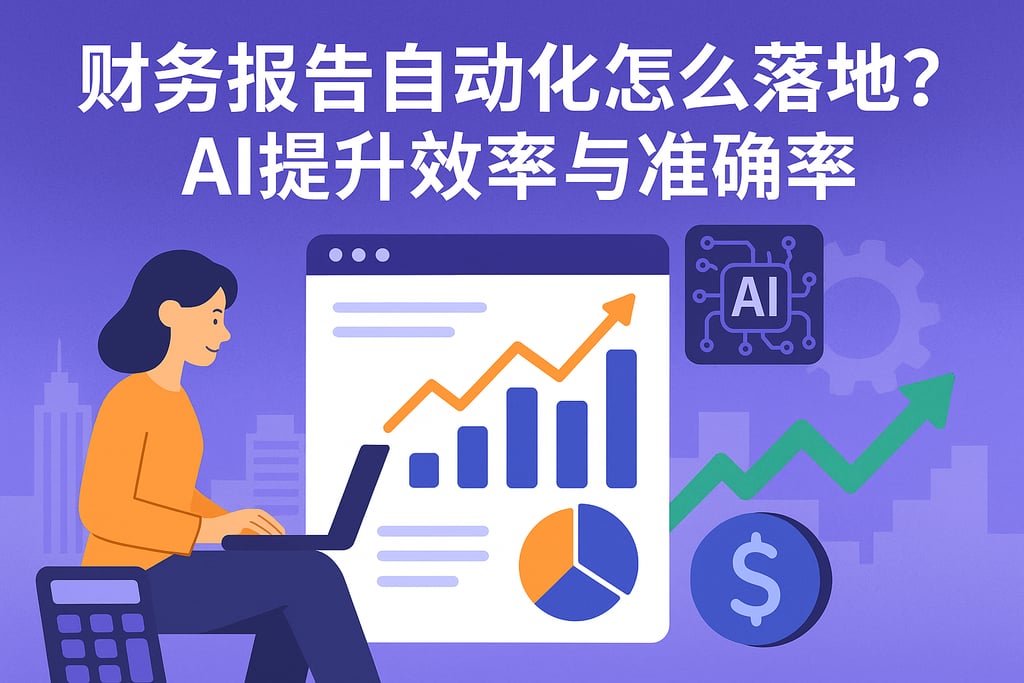 财务报告自动化怎么落地？AI提升效率与准确率