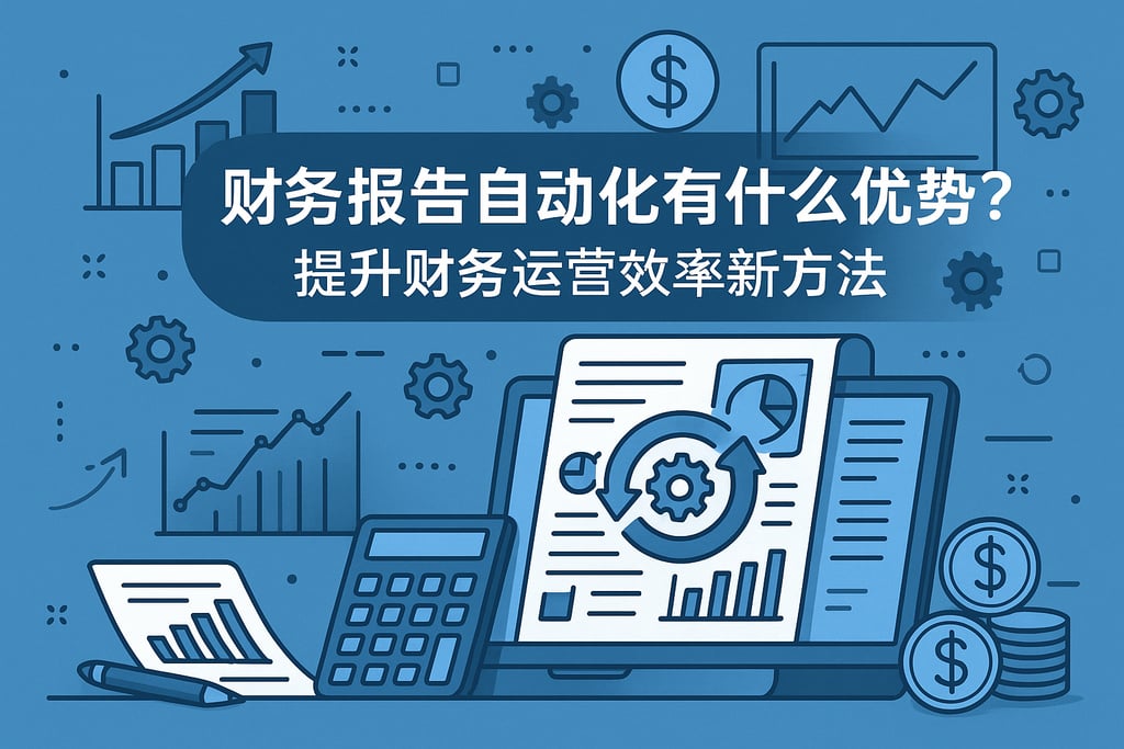 财务报告自动化有什么优势？提升财务运营效率新方法
