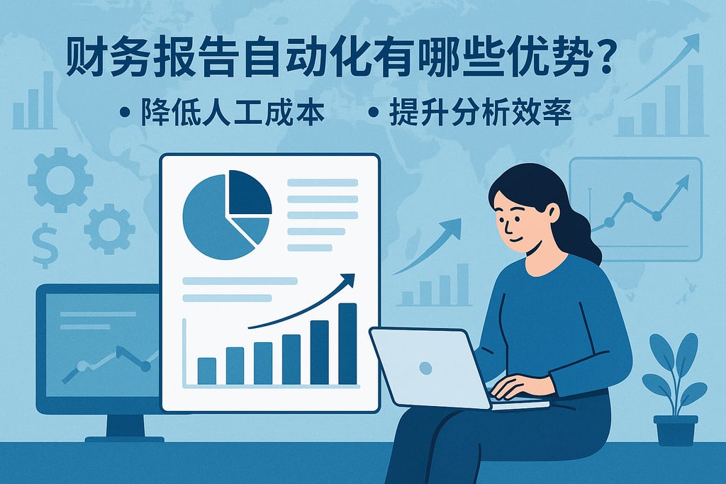 财务报告自动化有哪些优势？降低人工成本提升分析效率