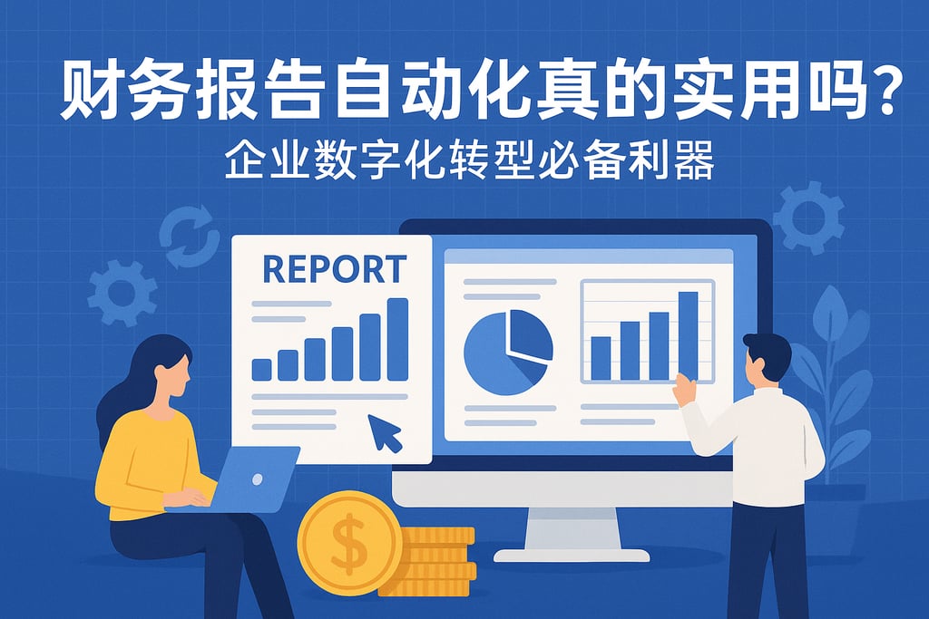 财务报告自动化真的实用吗？企业数字化转型必备利器