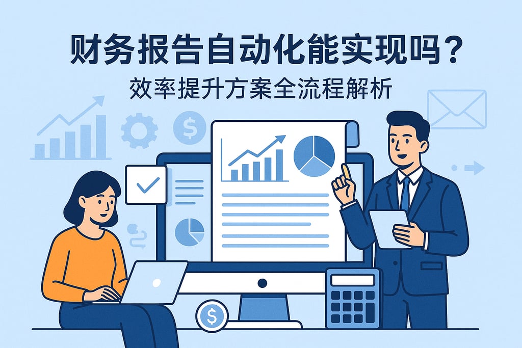 财务报告自动化能实现吗？效率提升方案全流程解析
