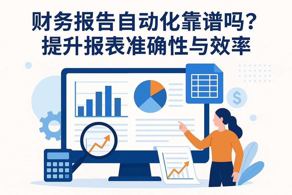 财务报告自动化靠谱吗？提升报表准确性与效率