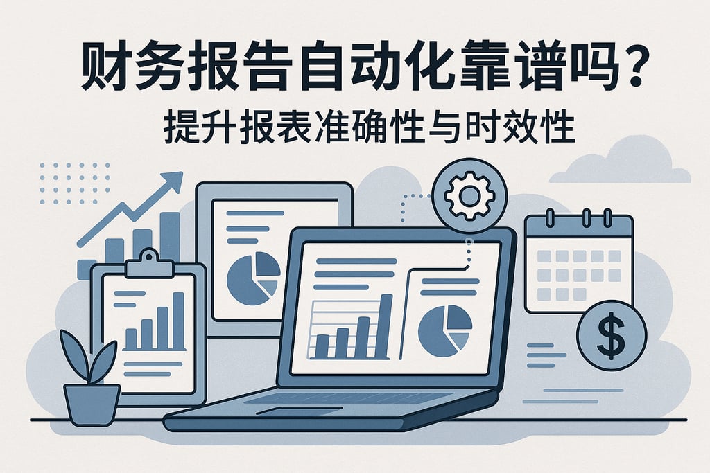 财务报告自动化靠谱吗？提升报表准确性与时效性