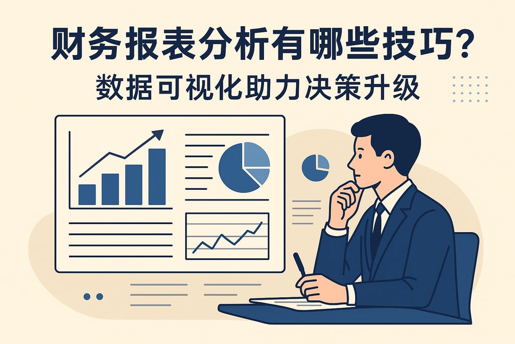 财务报表分析有哪些技巧？数据可视化助力决策升级