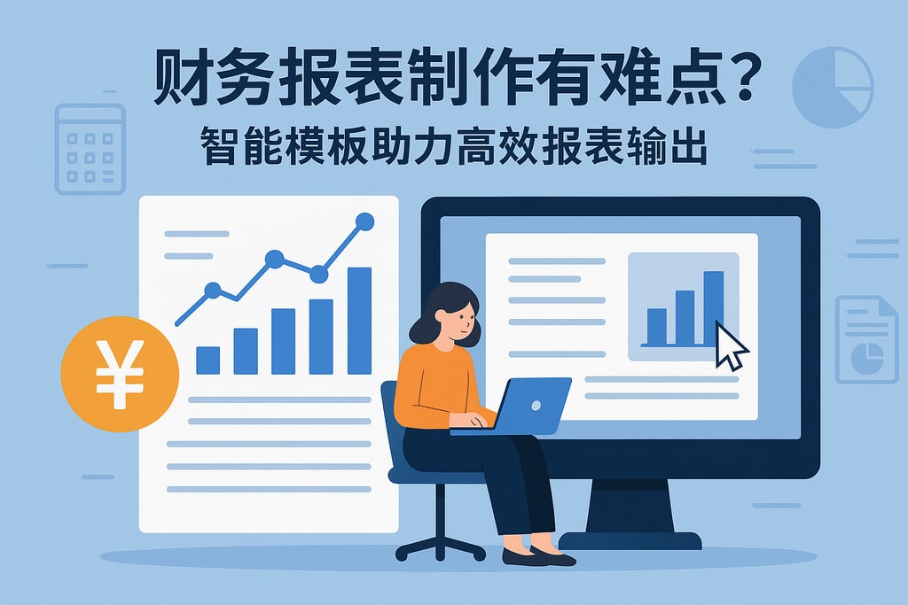 财务报表制作有难点？智能模板助力高效报表输出