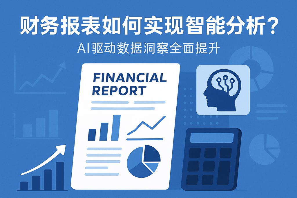 财务报表如何实现智能分析？AI驱动数据洞察全面提升