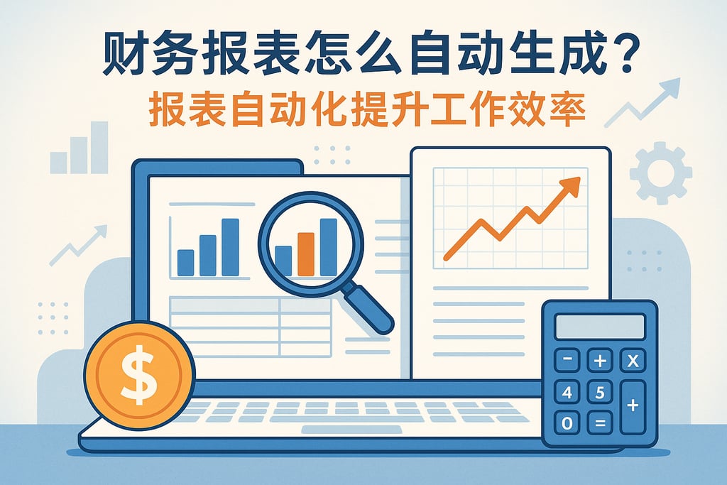 财务报表怎么自动生成？报表自动化提升工作效率