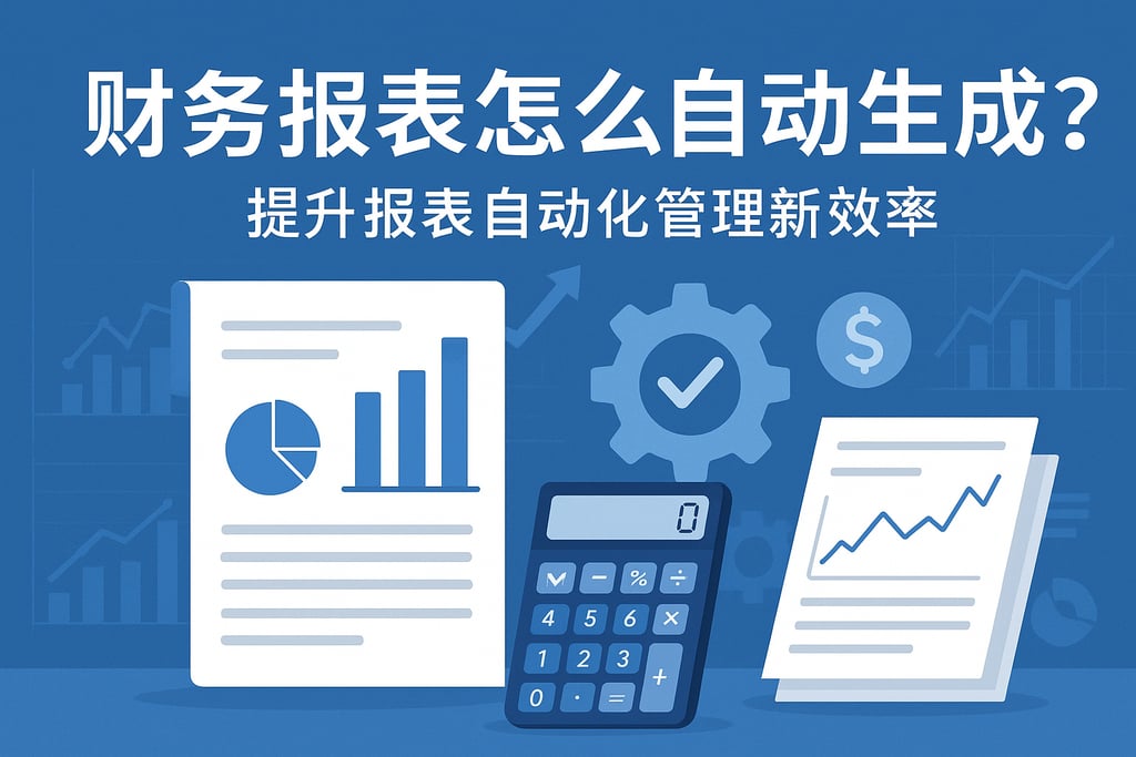 财务报表怎么自动生成？提升报表自动化管理新效率