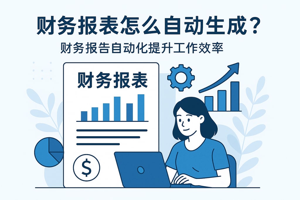 财务报表怎么自动生成？财务报告自动化提升工作效率