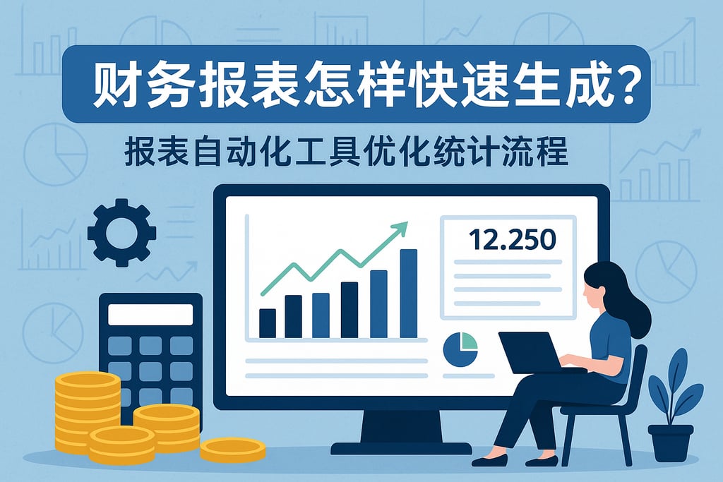 财务报表怎样快速生成？报表自动化工具优化统计流程