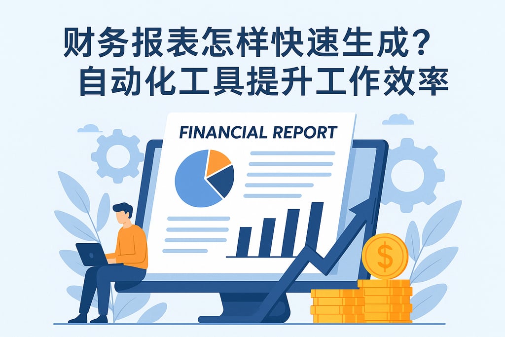 财务报表怎样快速生成？自动化工具提升工作效率