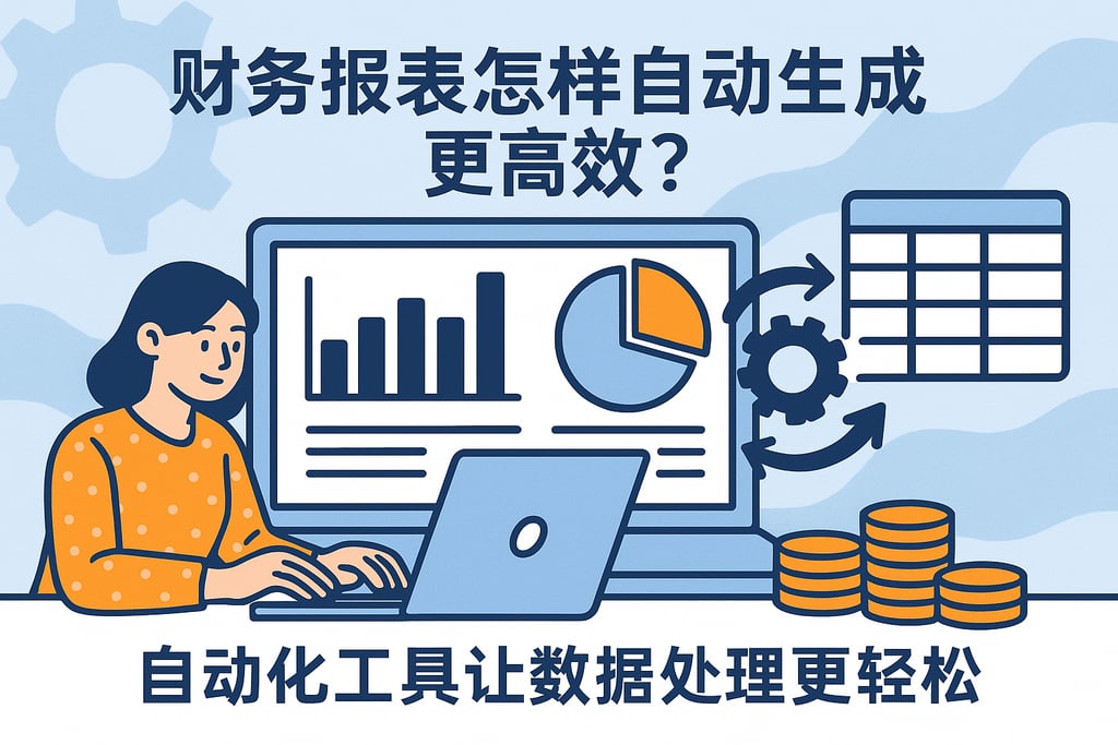 财务报表怎样自动生成高效？自动化工具让数据处理更轻松