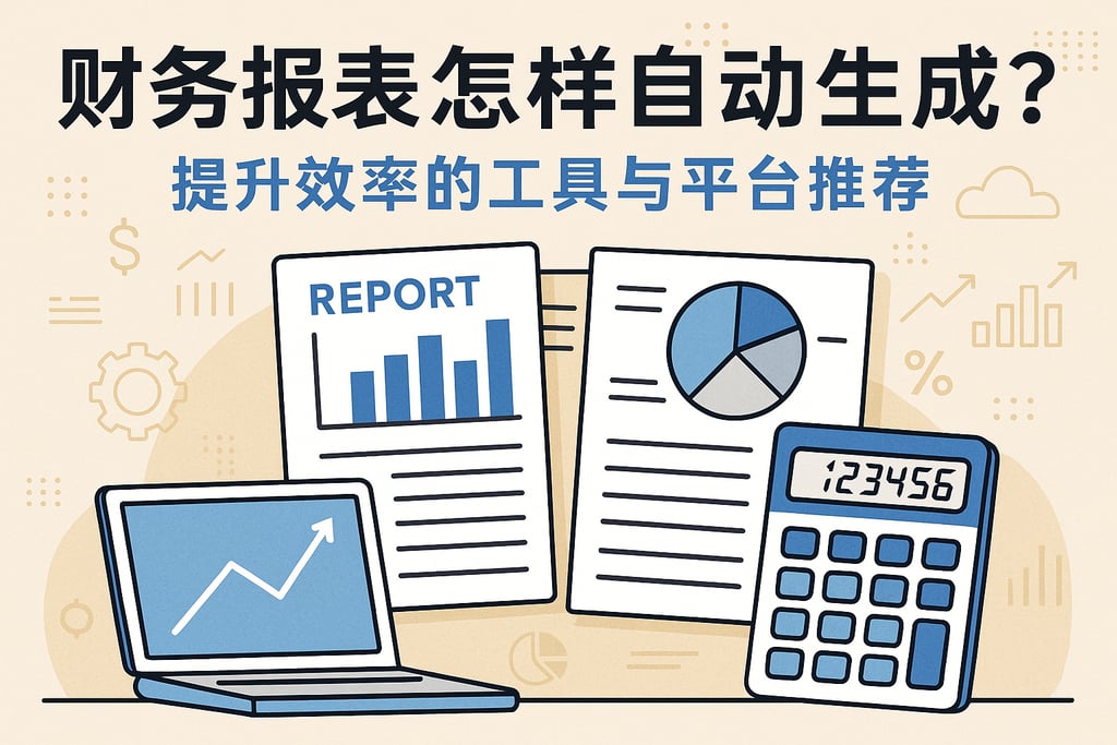 财务报表怎样自动生成？提升效率的工具与平台推荐