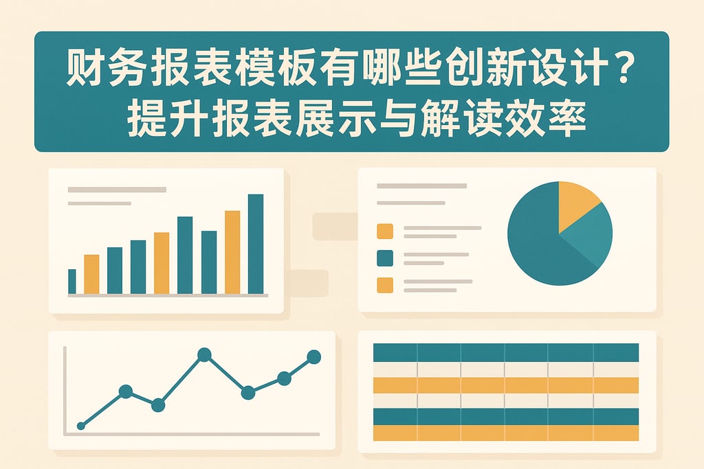 财务报表模板有哪些创新设计？提升报表展示与解读效率