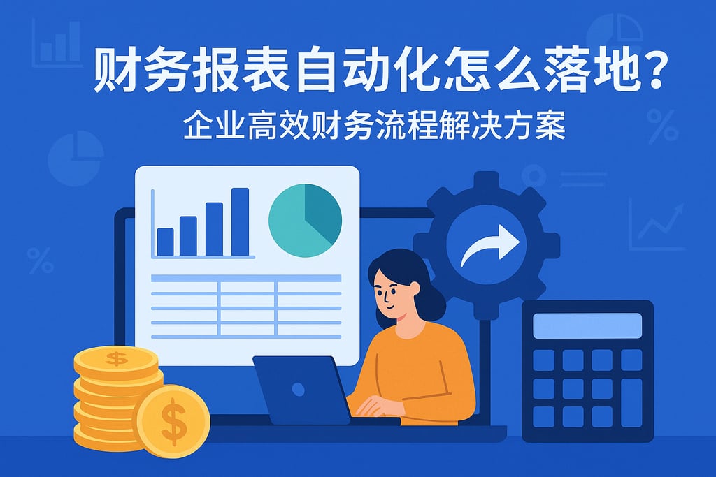 财务报表自动化怎么落地？企业高效财务流程解决方案