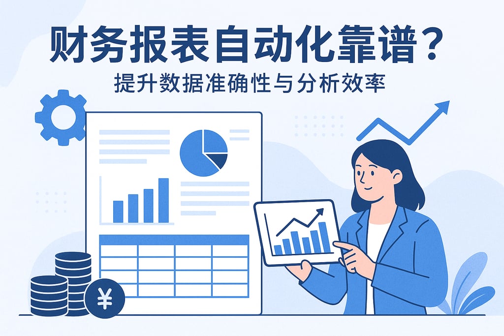 财务报表自动化靠谱吗？提升数据准确性与分析效率