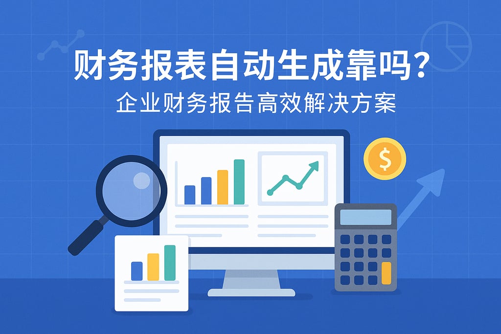 财务报表自动生成靠谱吗？企业财务报告高效解决方案