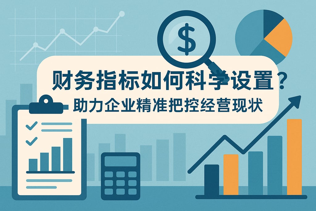 财务指标如何科学设置？助力企业精准把控经营现状