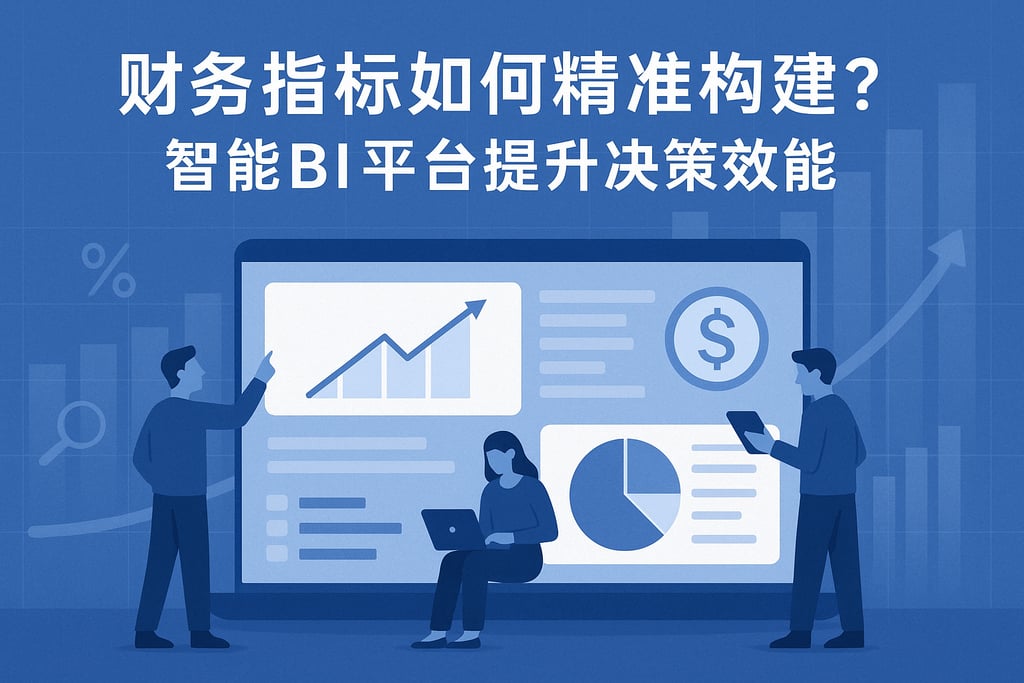 财务指标如何精准构建？智能BI平台提升决策效能