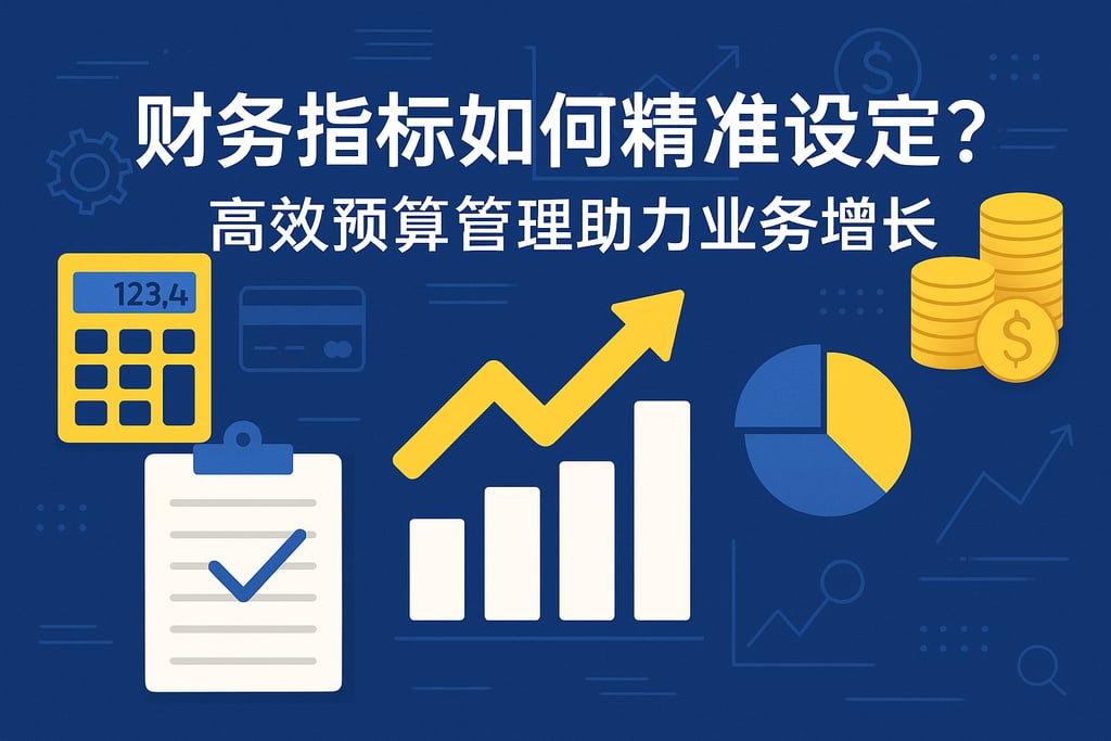 财务指标如何精准设定？高效预算管理助力业务增长