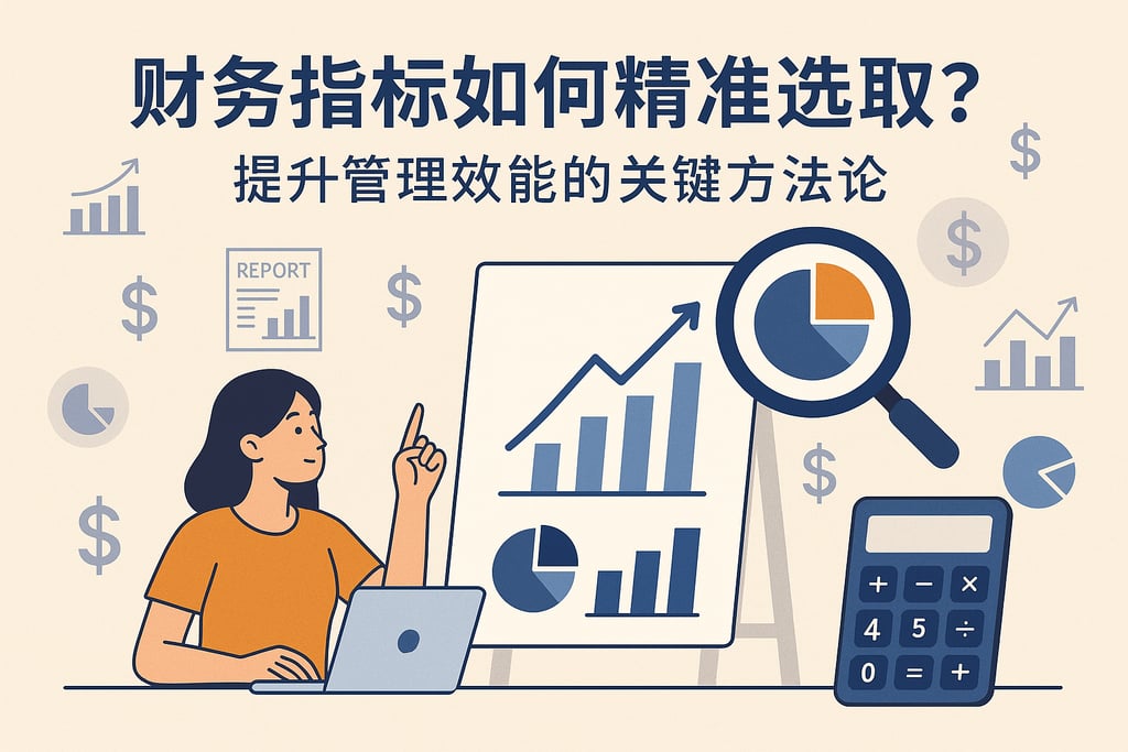 财务指标如何精准选取？提升管理效能的关键方法论