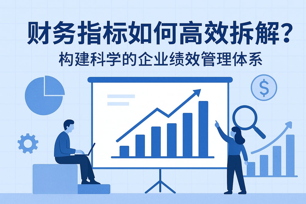财务指标如何高效拆解？构建科学的企业绩效管理体系