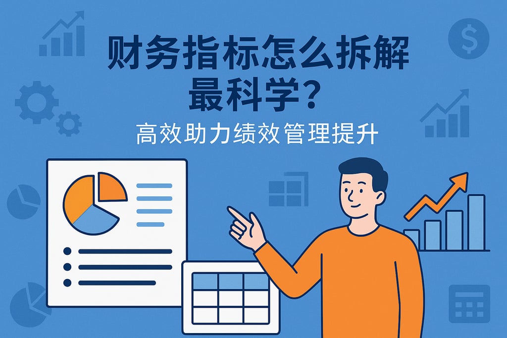 财务指标怎么拆解最科学？高效助力绩效管理提升