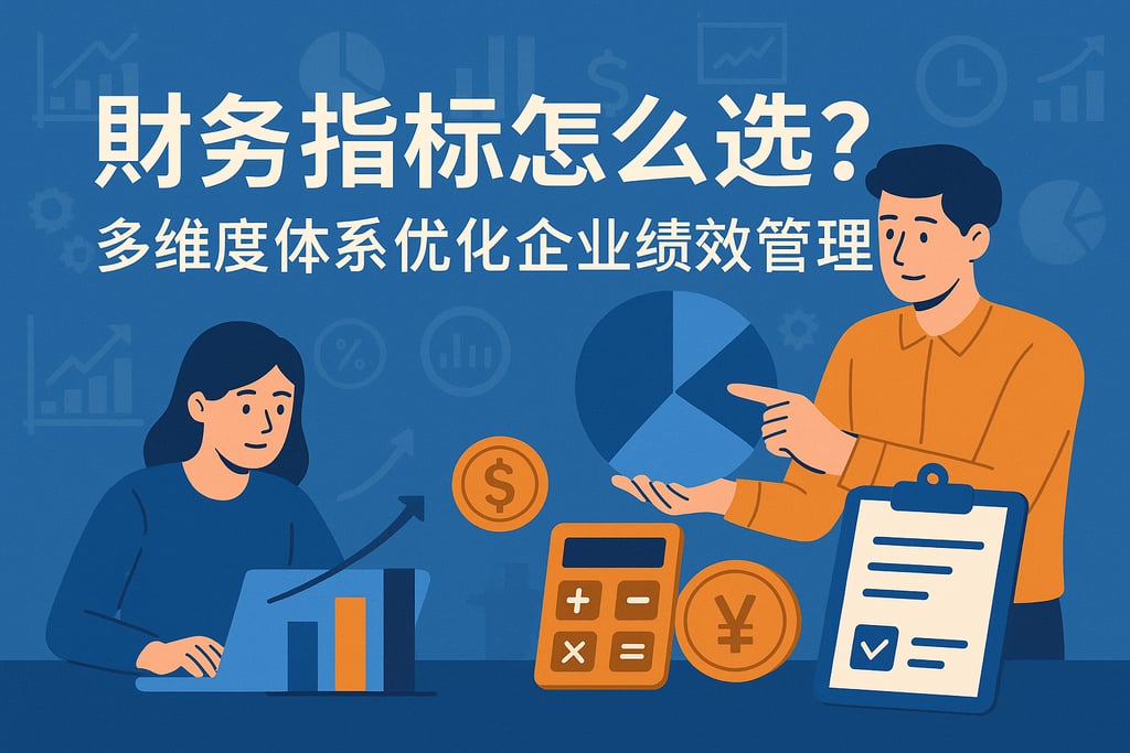 财务指标怎么选？多维度体系优化企业绩效管理