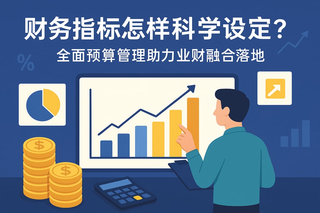 财务指标怎样科学设定？全面预算管理助力业财融合落地