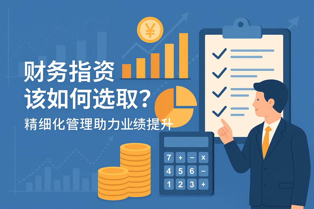 财务指标该如何选取？精细化管理助力业绩提升