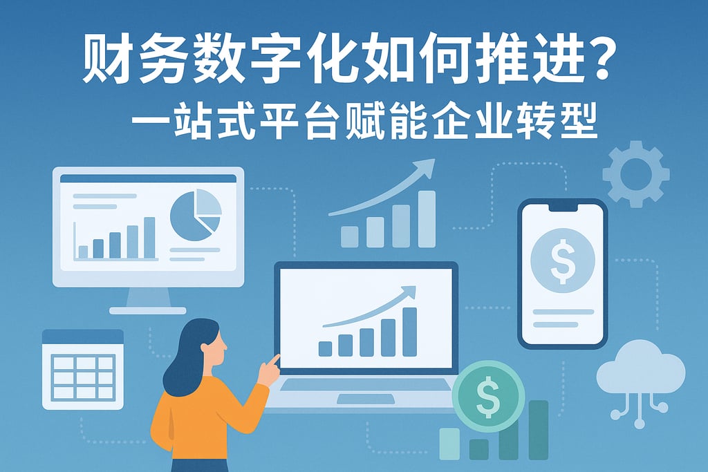 财务数字化如何推进？一站式平台赋能企业转型