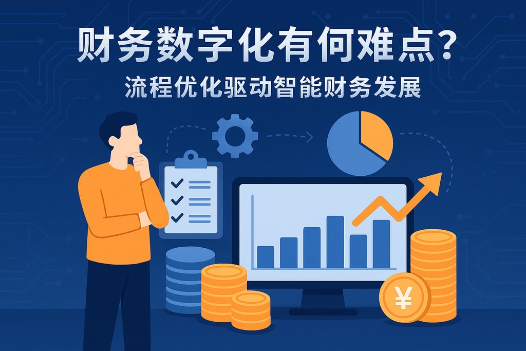 财务数字化有何难点？流程优化驱动智能财务发展