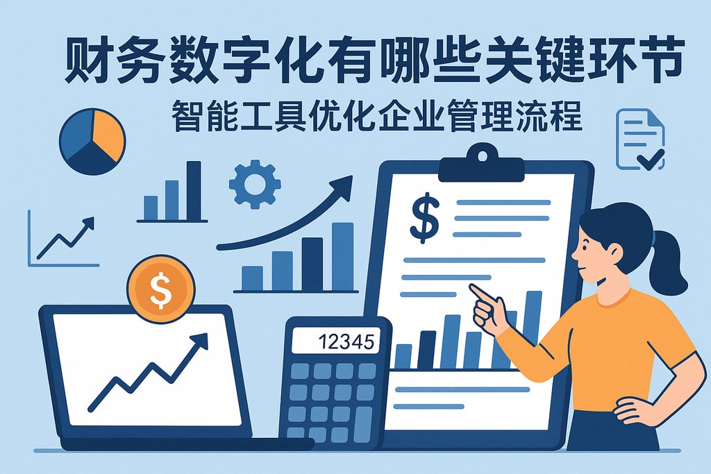 财务数字化有哪些关键环节？智能工具优化企业管理流程