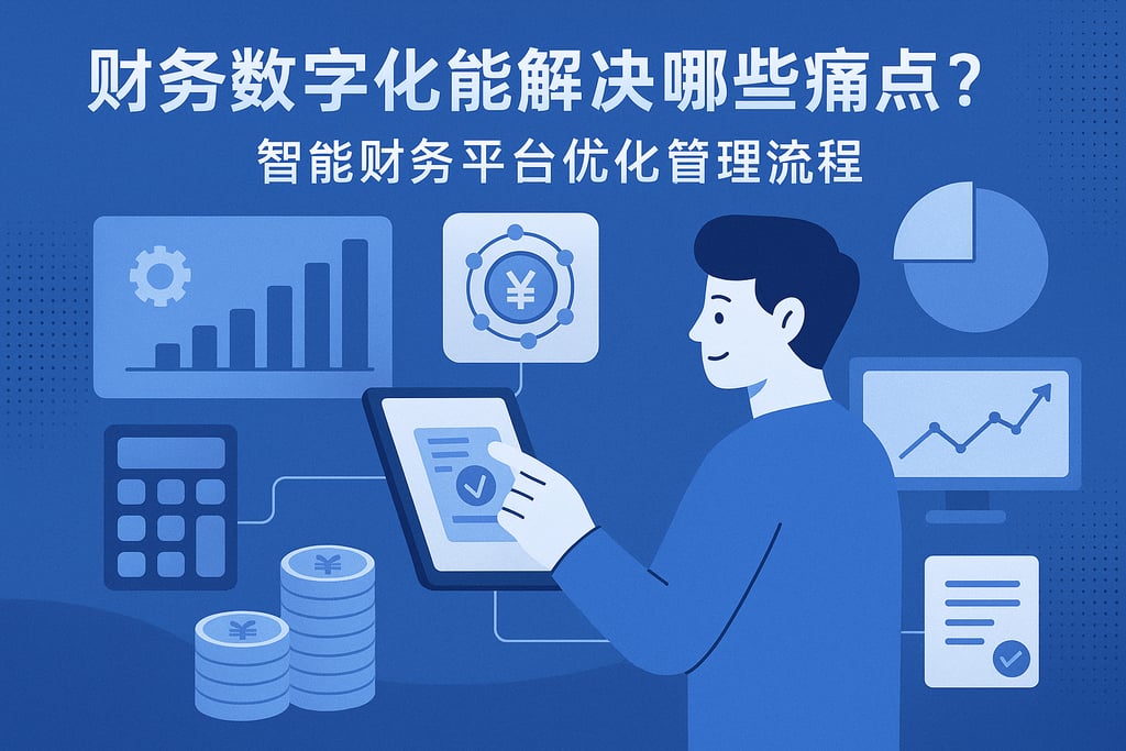 财务数字化能解决哪些痛点？智能财务平台优化管理流程