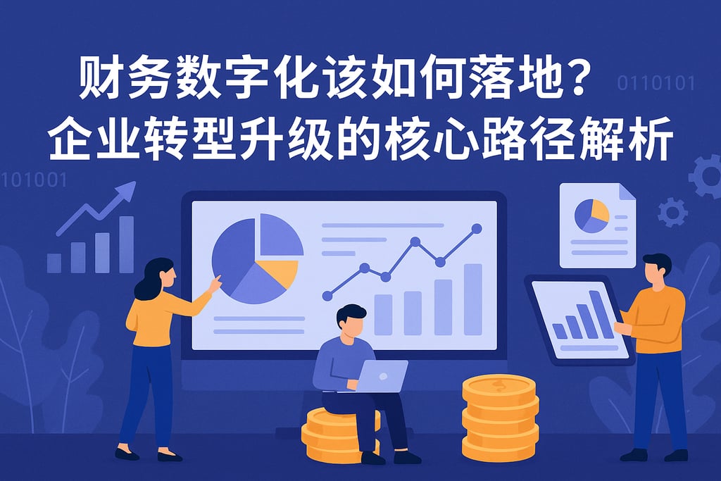 财务数字化该如何落地？企业转型升级的核心路径解析