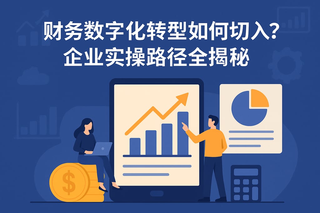财务数字化转型如何切入？企业实操路径全揭秘