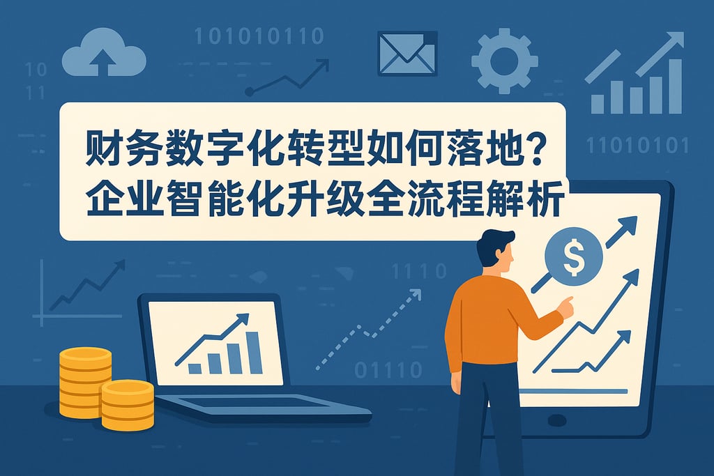 财务数字化转型如何落地？企业智能化升级全流程解析