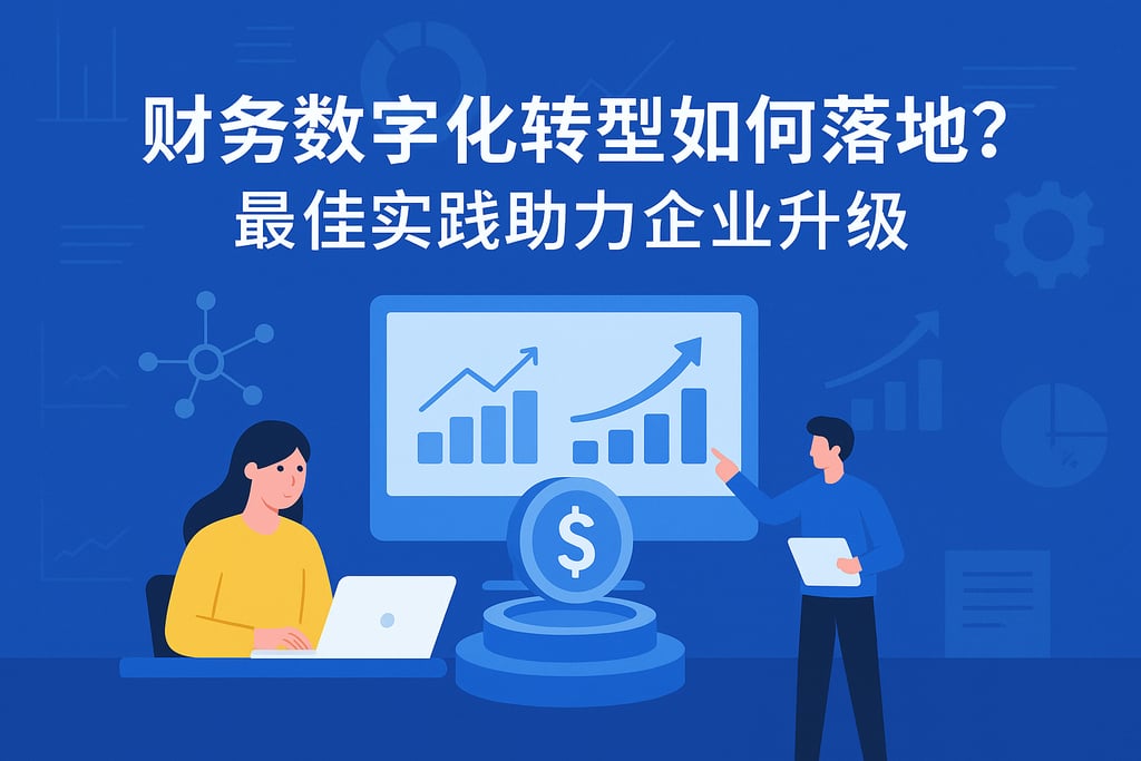 财务数字化转型如何落地？最佳实践助力企业升级
