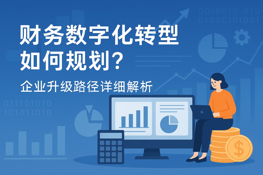 财务数字化转型如何规划？企业升级路径详细解析