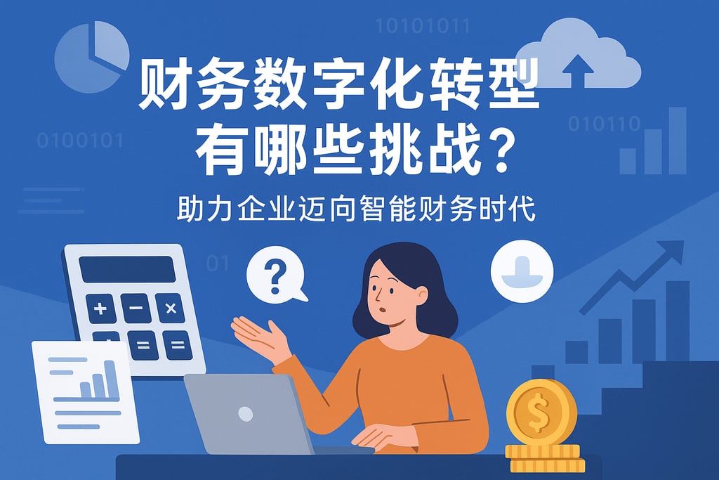 财务数字化转型有哪些挑战？助力企业迈向智能财务时代