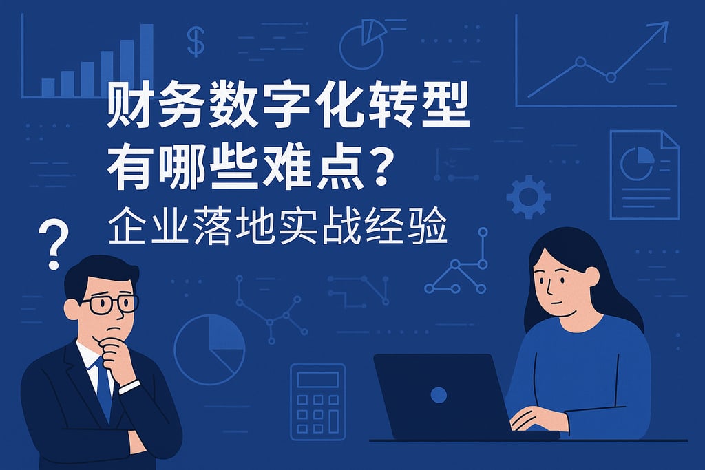 财务数字化转型有哪些难点？企业落地实战经验